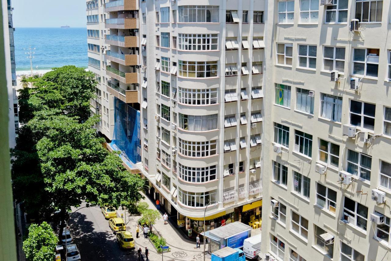Vista Lateral Mar Copacabana Rio de Janeiro Zewnętrze zdjęcie