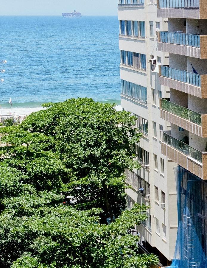 Vista Lateral Mar Copacabana Rio de Janeiro Zewnętrze zdjęcie
