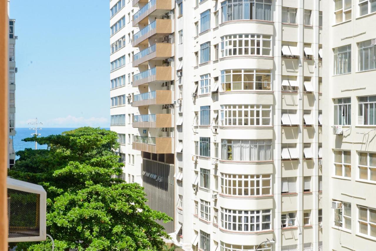 Vista Lateral Mar Copacabana Rio de Janeiro Zewnętrze zdjęcie