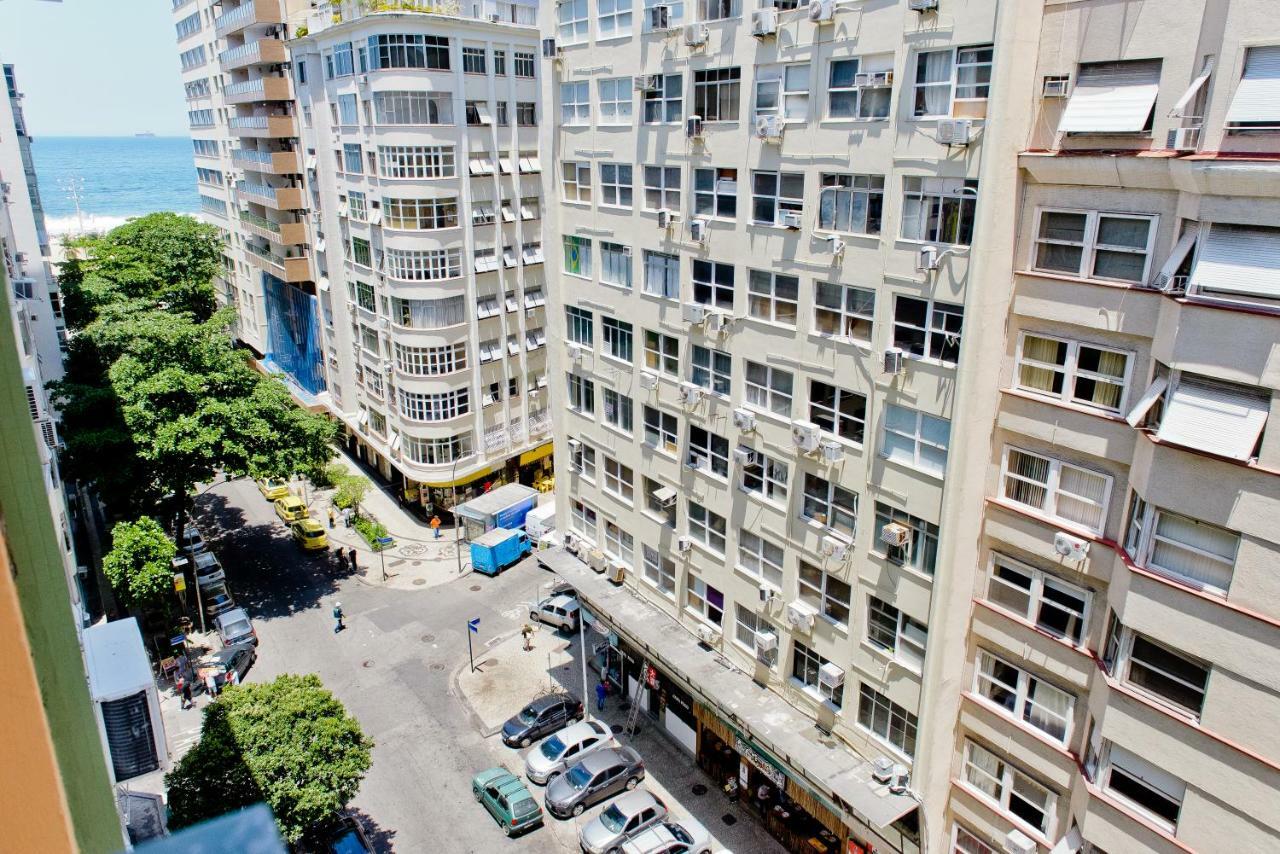Vista Lateral Mar Copacabana Rio de Janeiro Zewnętrze zdjęcie