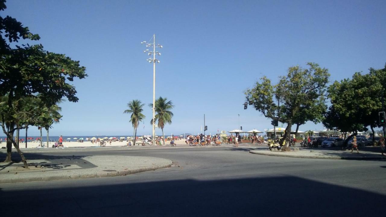 Vista Lateral Mar Copacabana Rio de Janeiro Zewnętrze zdjęcie